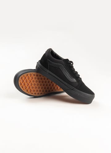 all black childrens vans