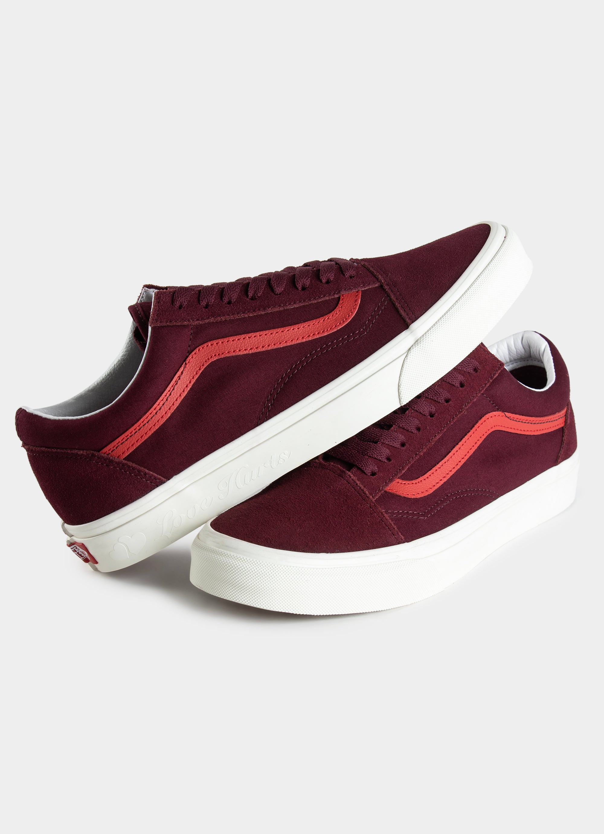 Maroon 2024 vans nz