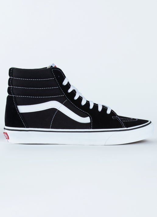 Vans Sk8-hi Shoes - Unisex in Black | Red Rat