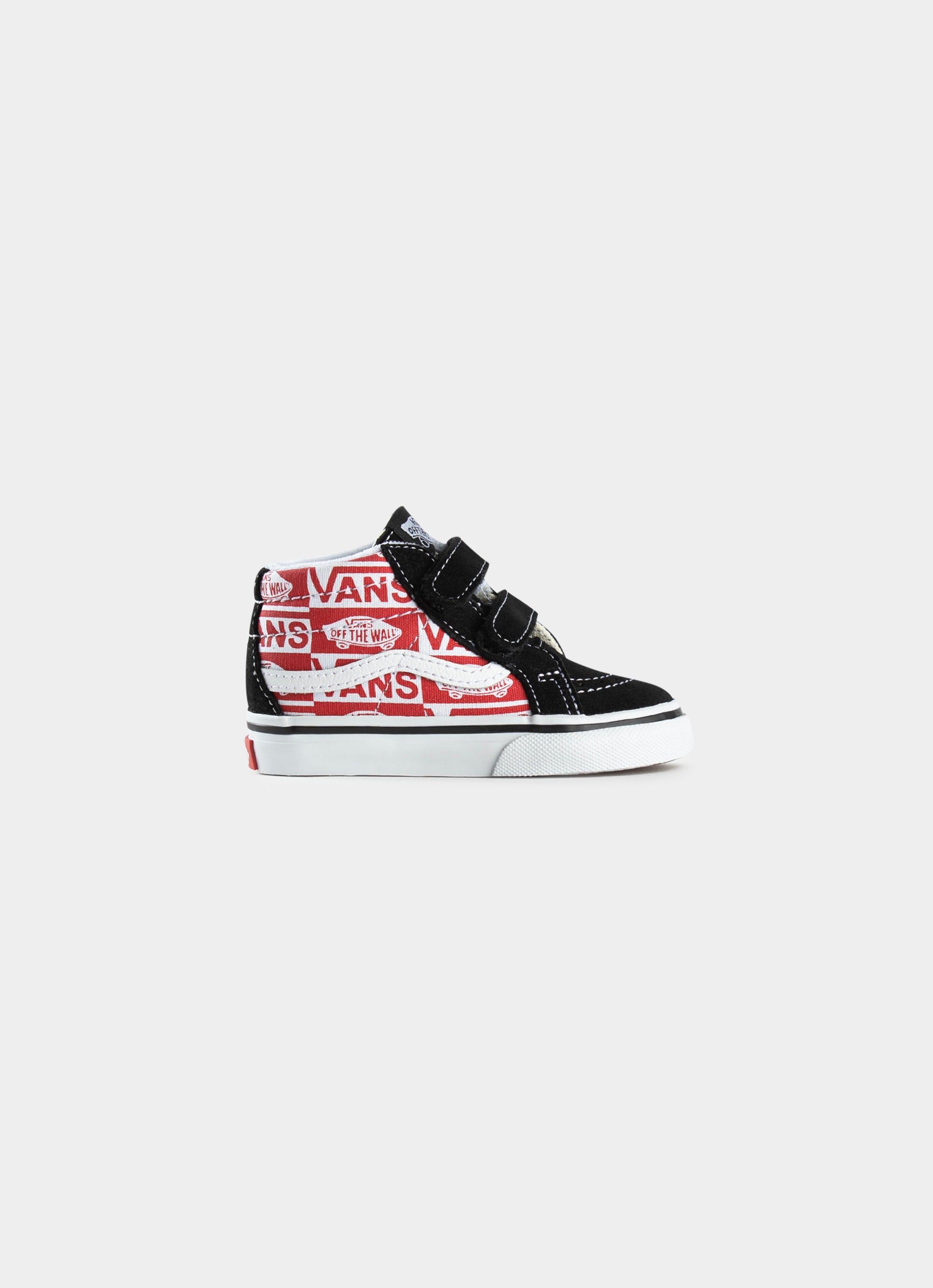 All red vans youth best sale