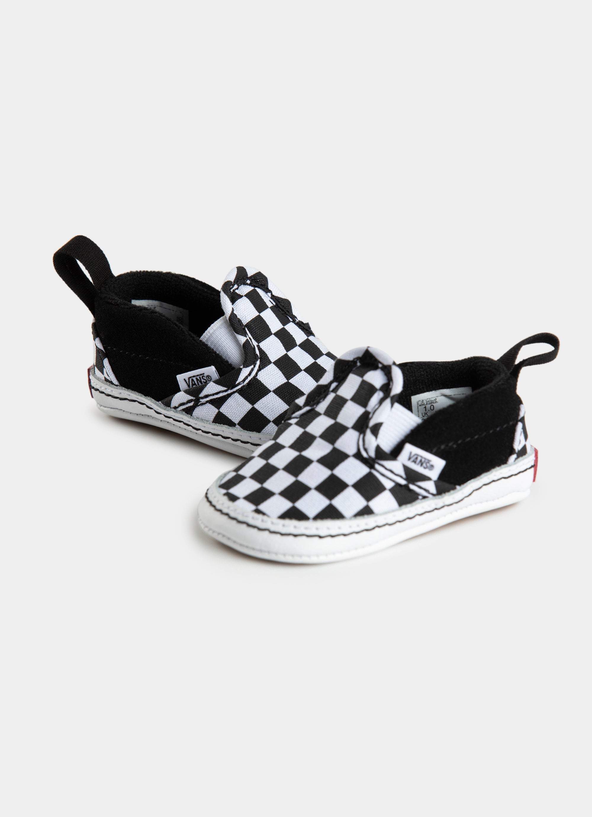 Baby checkered cheap vans